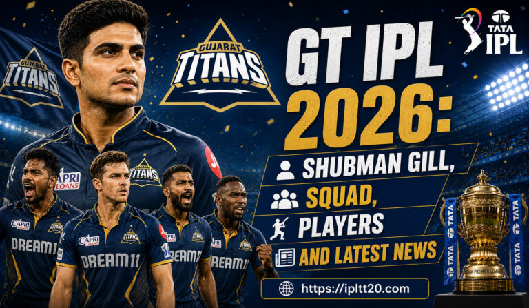 GT IPL 2026: Shubman Gill, Squad, Players and Latest News